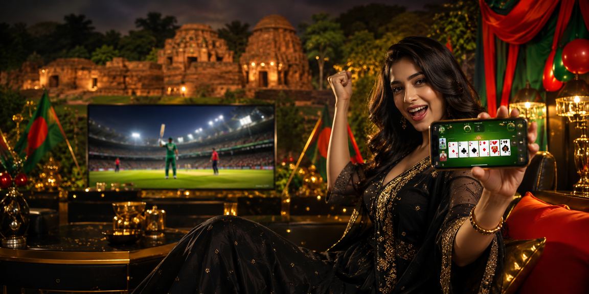কুমিল্লায় ক্রিকেট বেটিং সেশনে লাল-সবুজ পতাকার সামনে উত্তেজিত বেটাররা